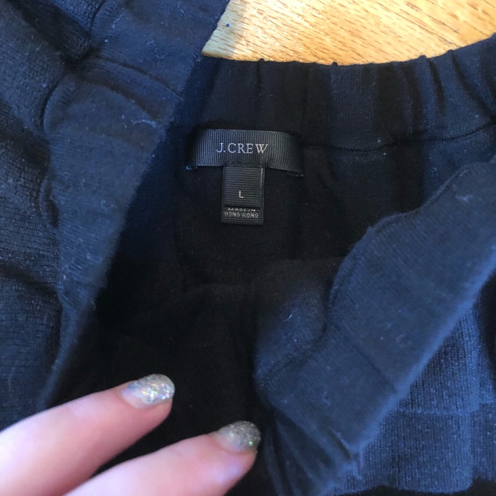 J.Crew Off The Shoulder Black Sweater Size L - Picture 4 of 5